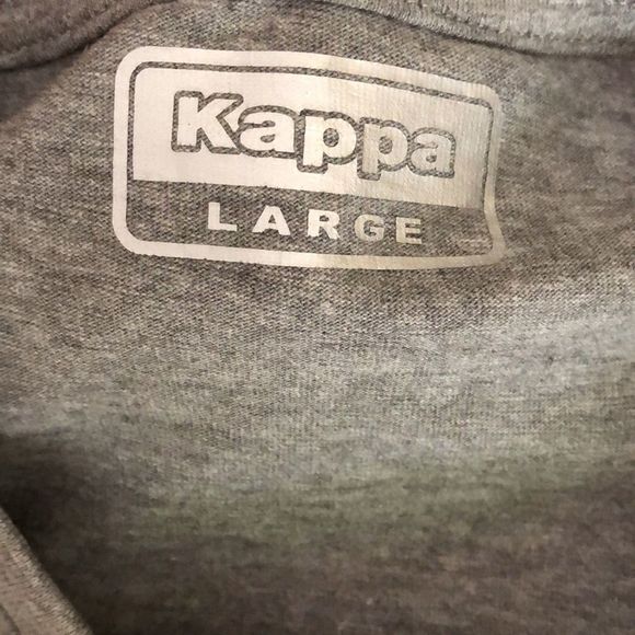 Kappa Logo Cromok T-shirt Grey Medium Melange - Picture 6 of 7